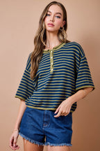 Kinsley Short Sleeve Knit Top