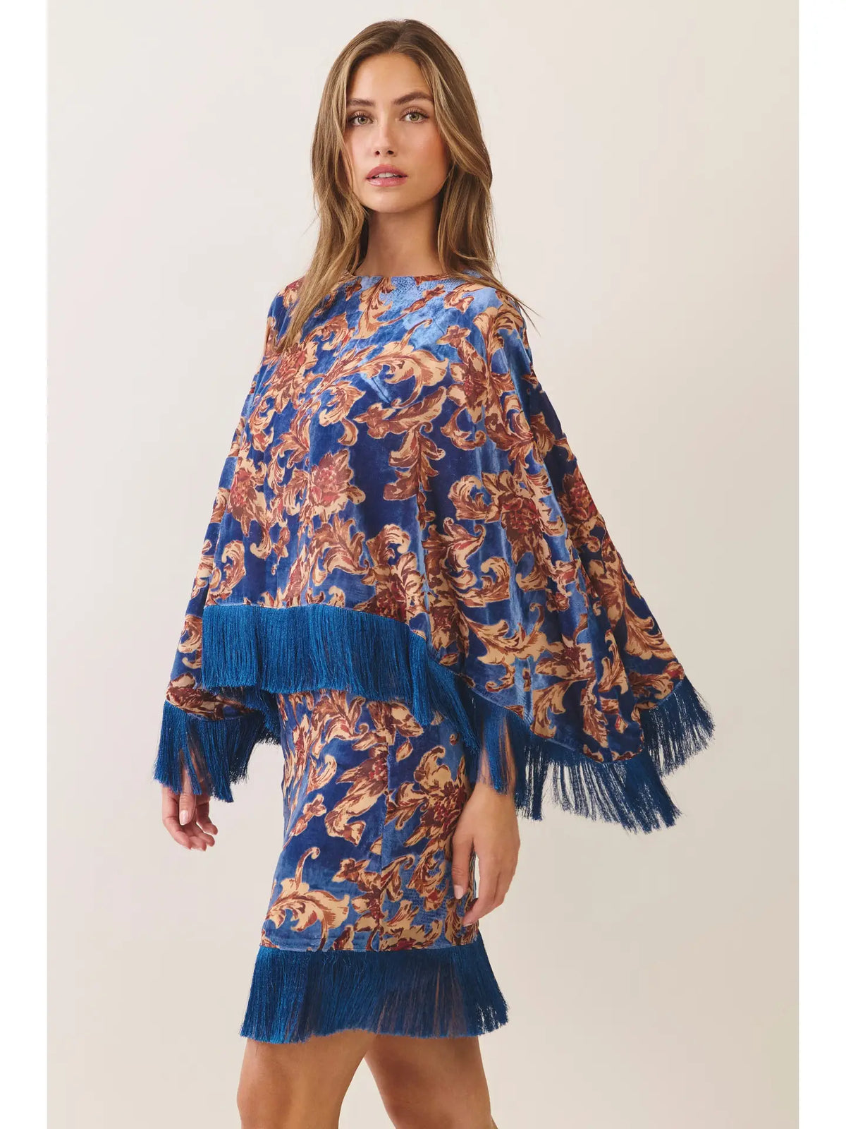 The Bluebird Fringe Top