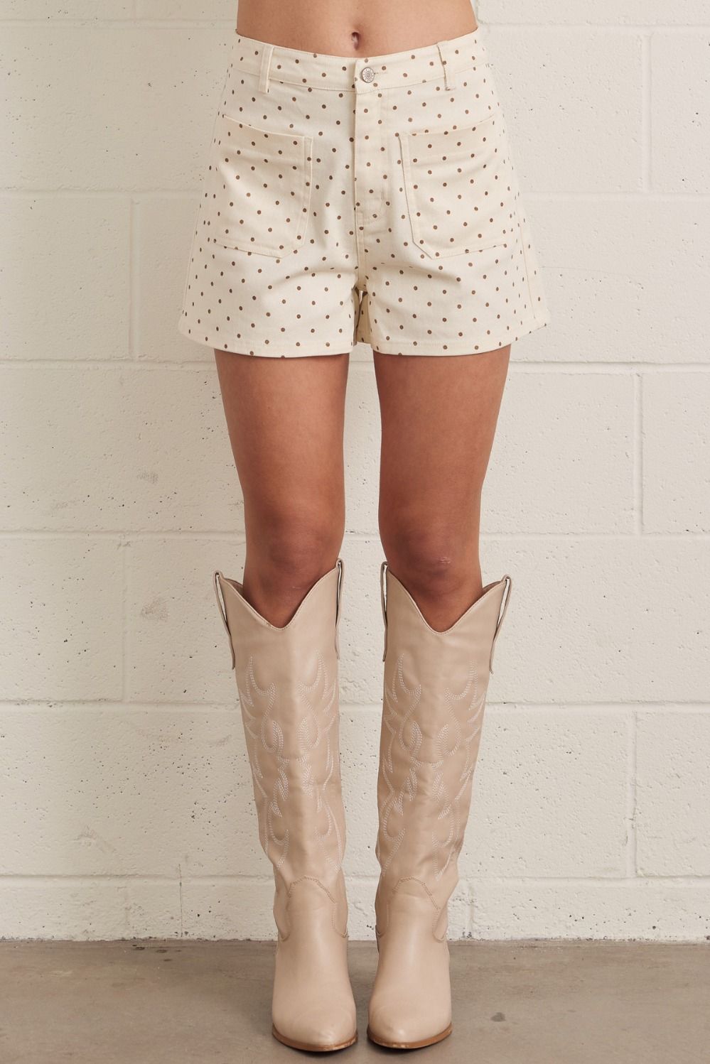 Mila Dot Pocket Shorts