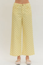 Amelia Wide Leg Polka Dots Pants