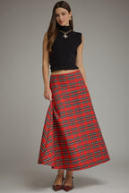 Hadley Tartan Midi Skirt