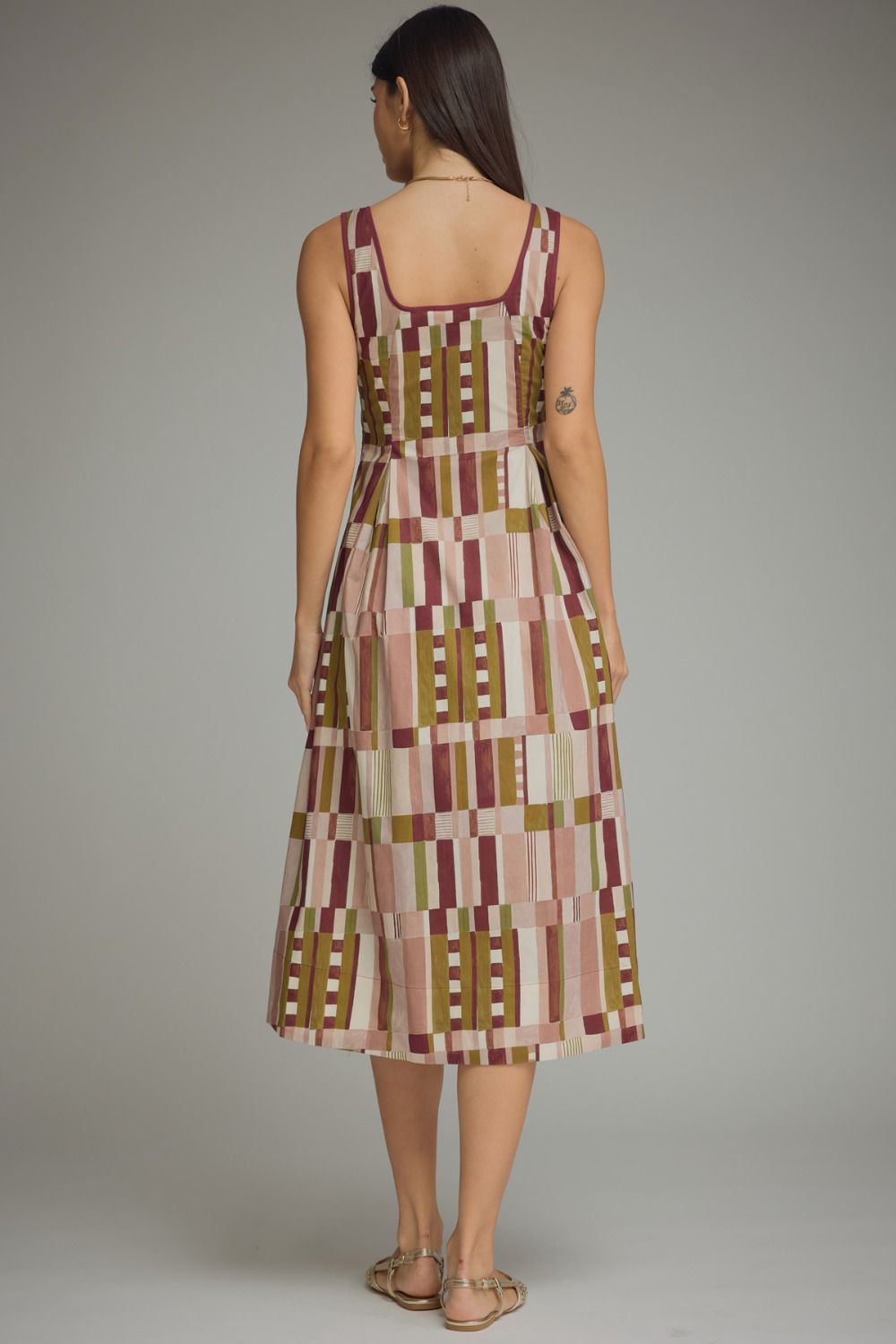 Ruth Printed Midi Dress