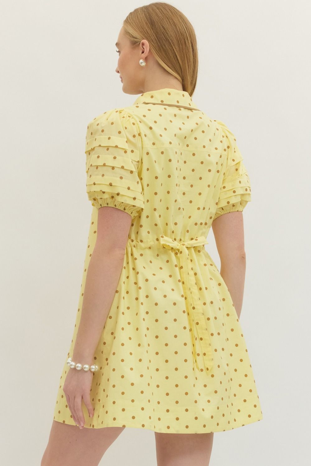 Sienna Puffed Sleeve Mini Dress