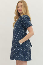Sienna Puffed Sleeve Mini Dress