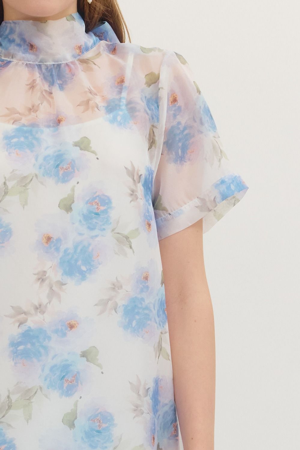 Camilla Sheer Dressy Midi Dress