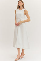 Greer Denim Midi Dress