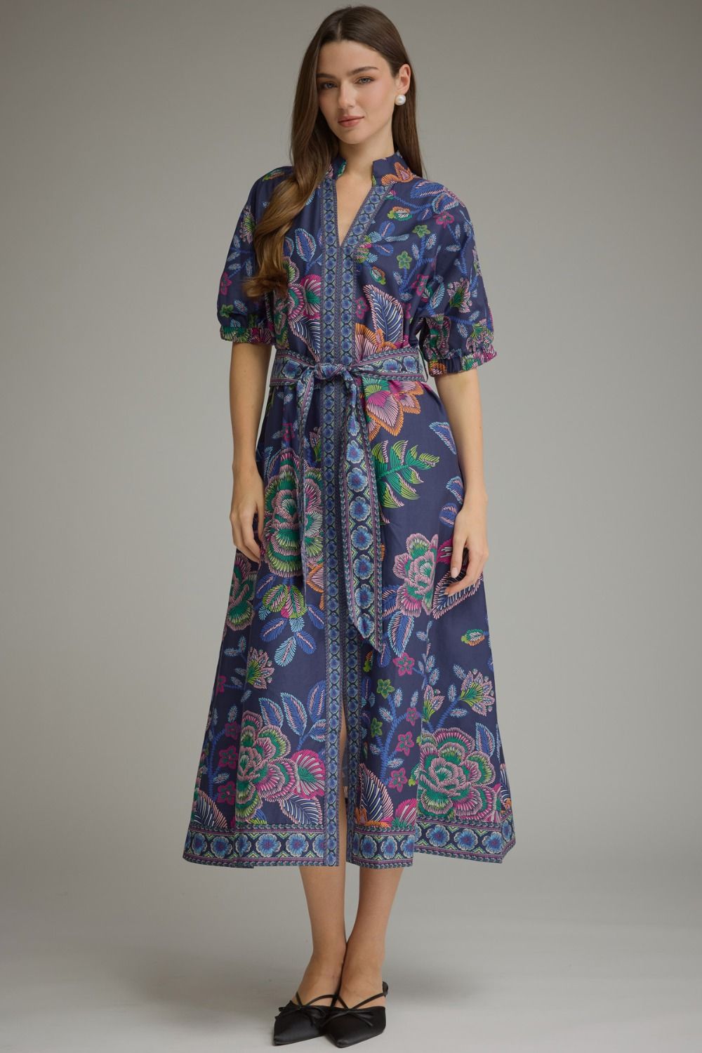 Madi Floral Midi Dress