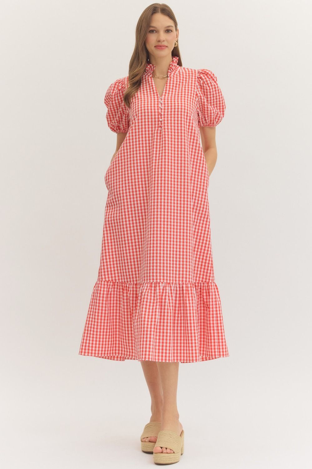 Gingham Maggie Dress