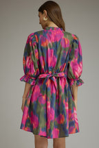 Addy Abstract Mini Dress