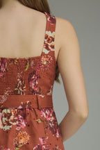 Meadowfront Button Midi Dress