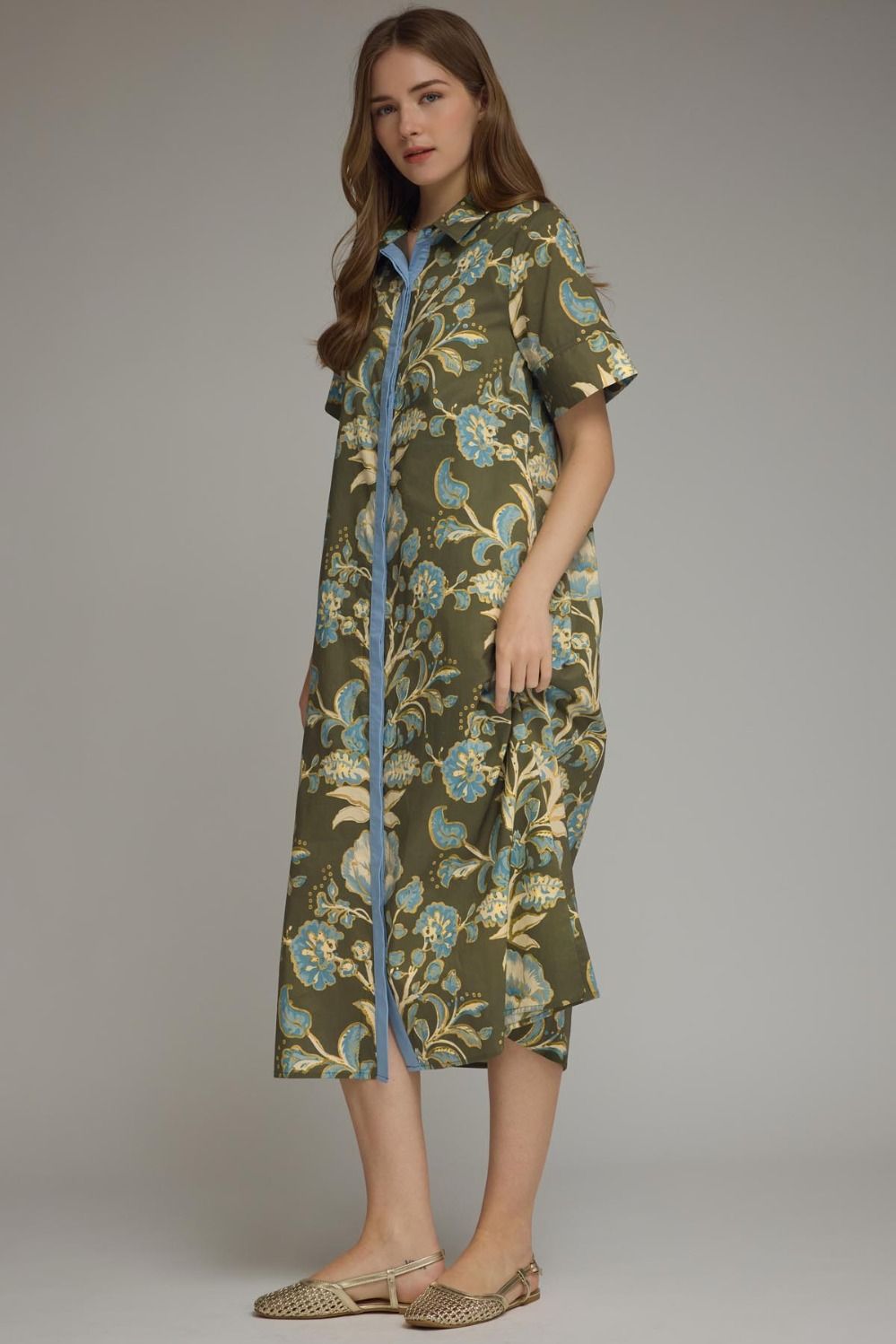 Perry Floral Midi Dress
