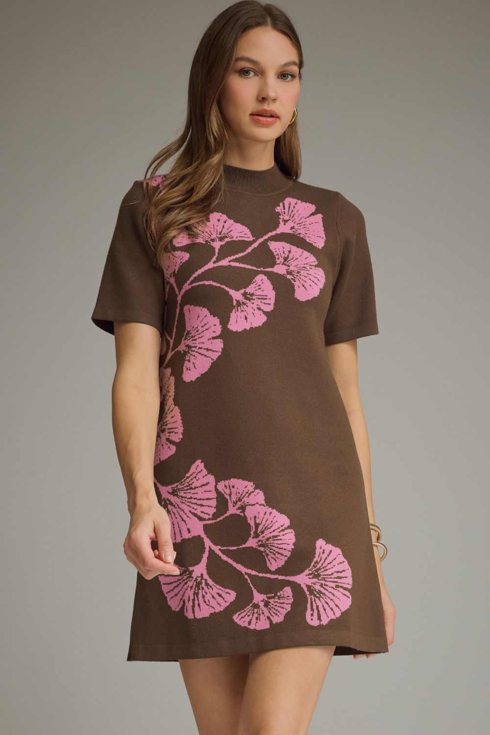 Blair Mock Neck Sweater Dress
