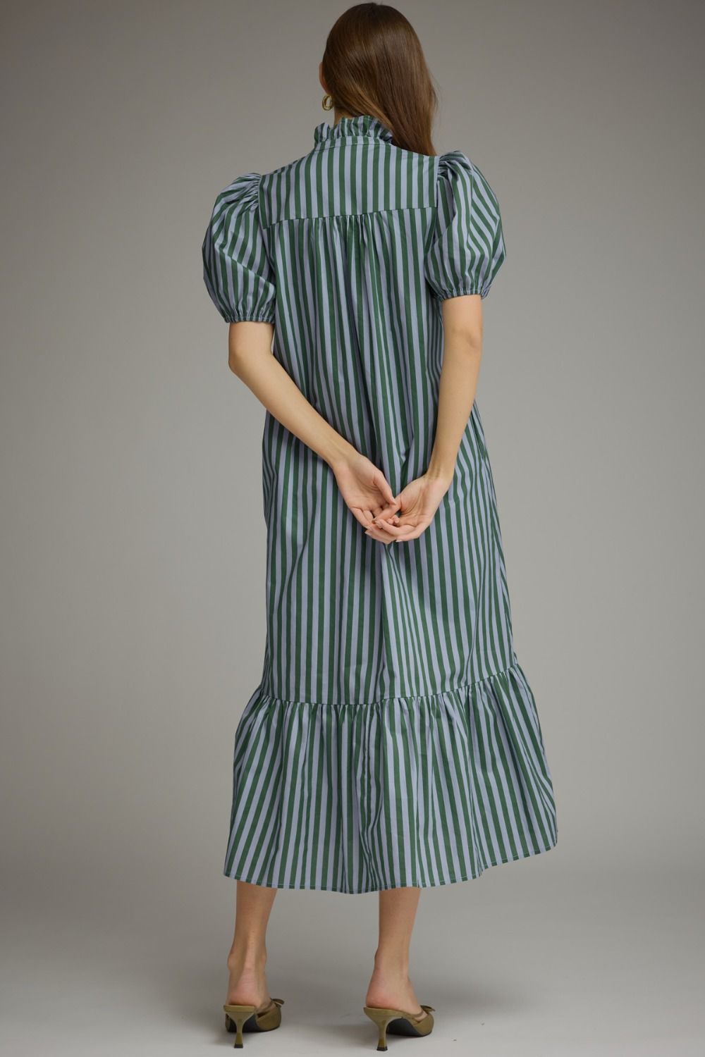 Zinnia Striped Maxi Dress