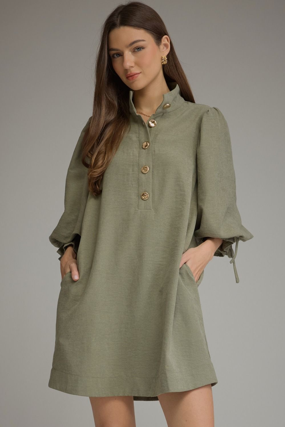 Ella Structured Sleeve Mini Dress