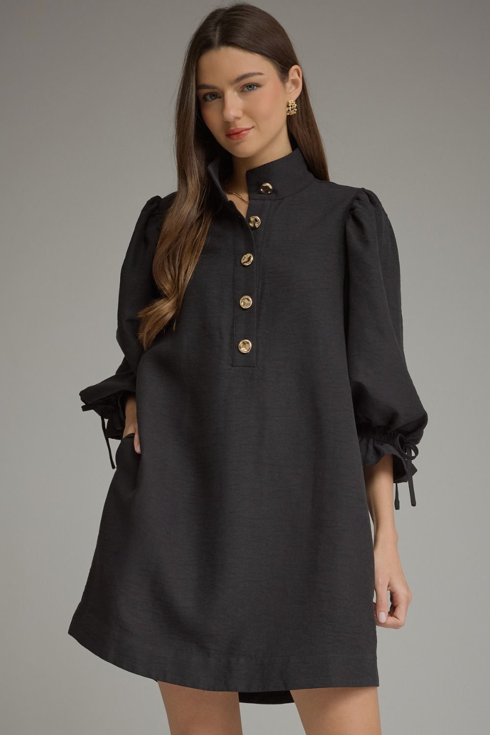 Ella Structured Sleeve Mini Dress