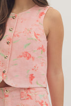 Birdie Floral Top