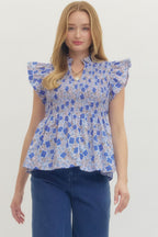 Meredith Meadow Smocked Top