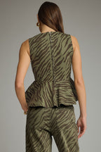 Zara Wild Sleeveless Top