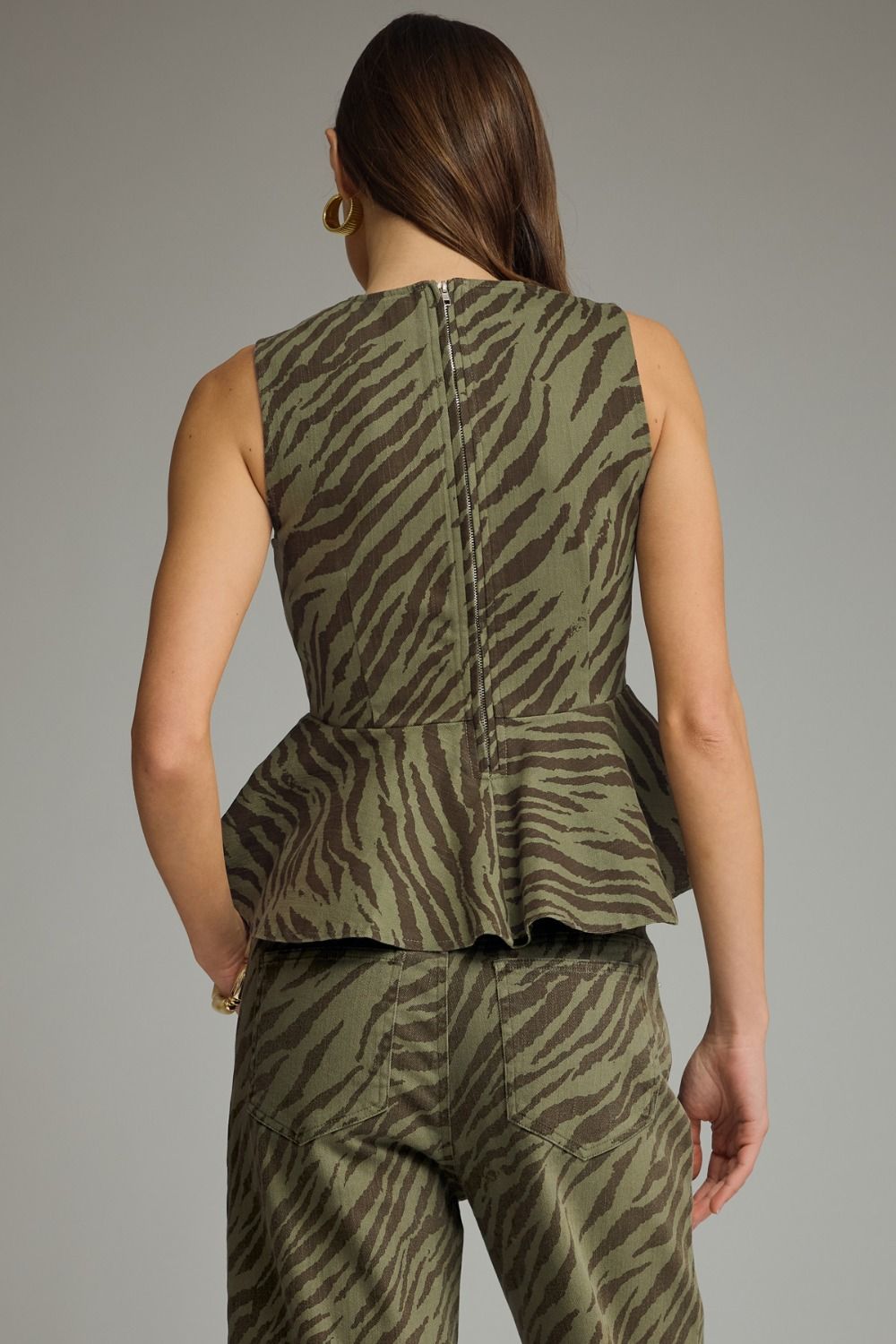 Zara Wild Sleeveless Top