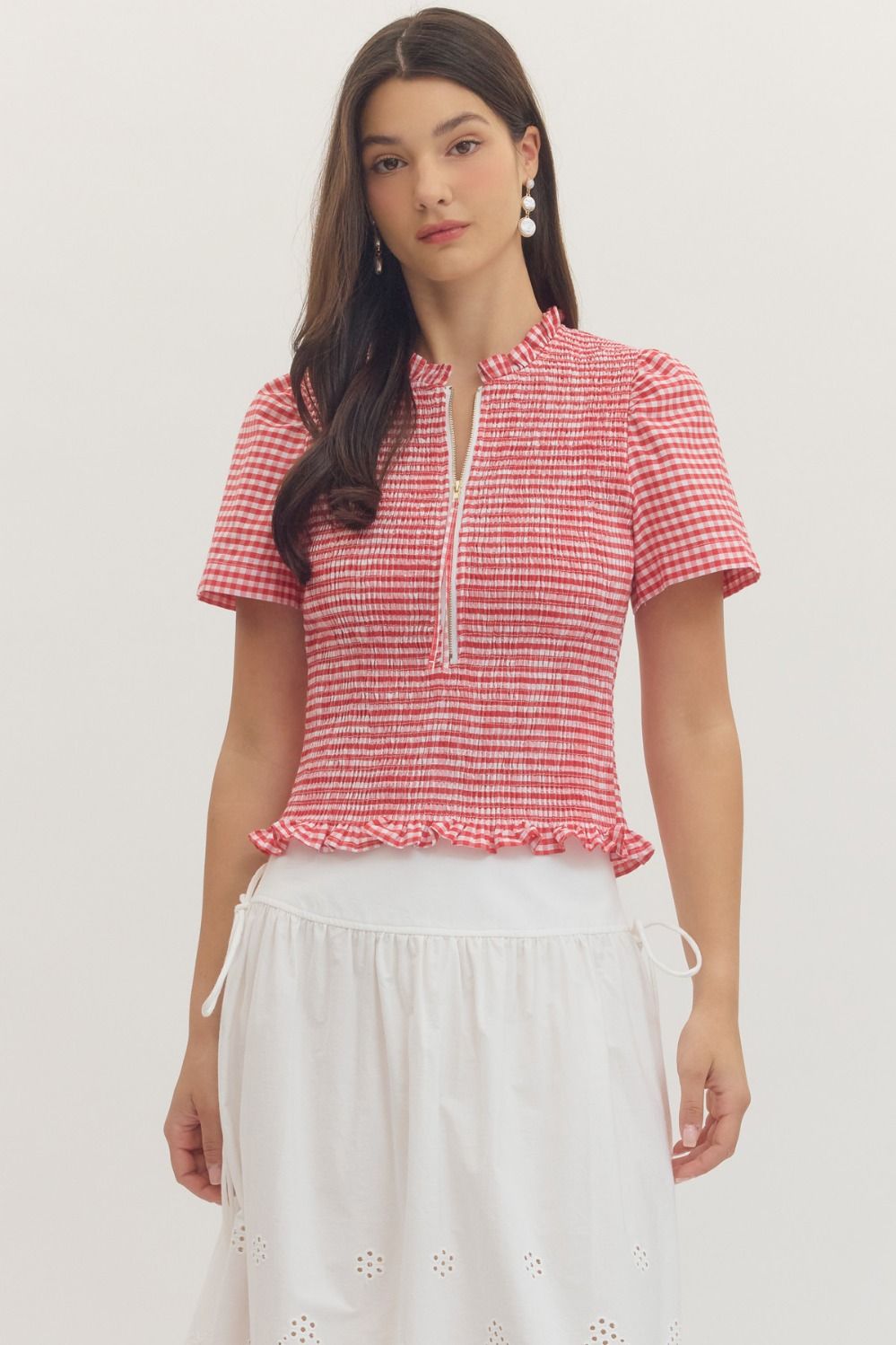 Polo Club Smocked Blouse