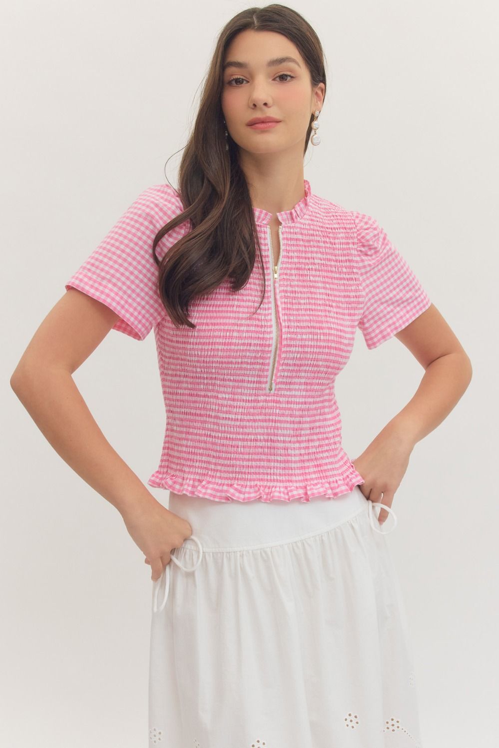 Polo Club Smocked Blouse