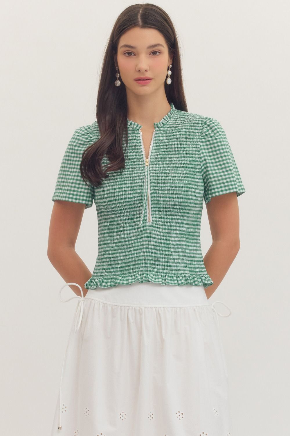 Polo Club Smocked Blouse