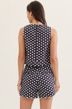 Twilight Charm Dotted Top
