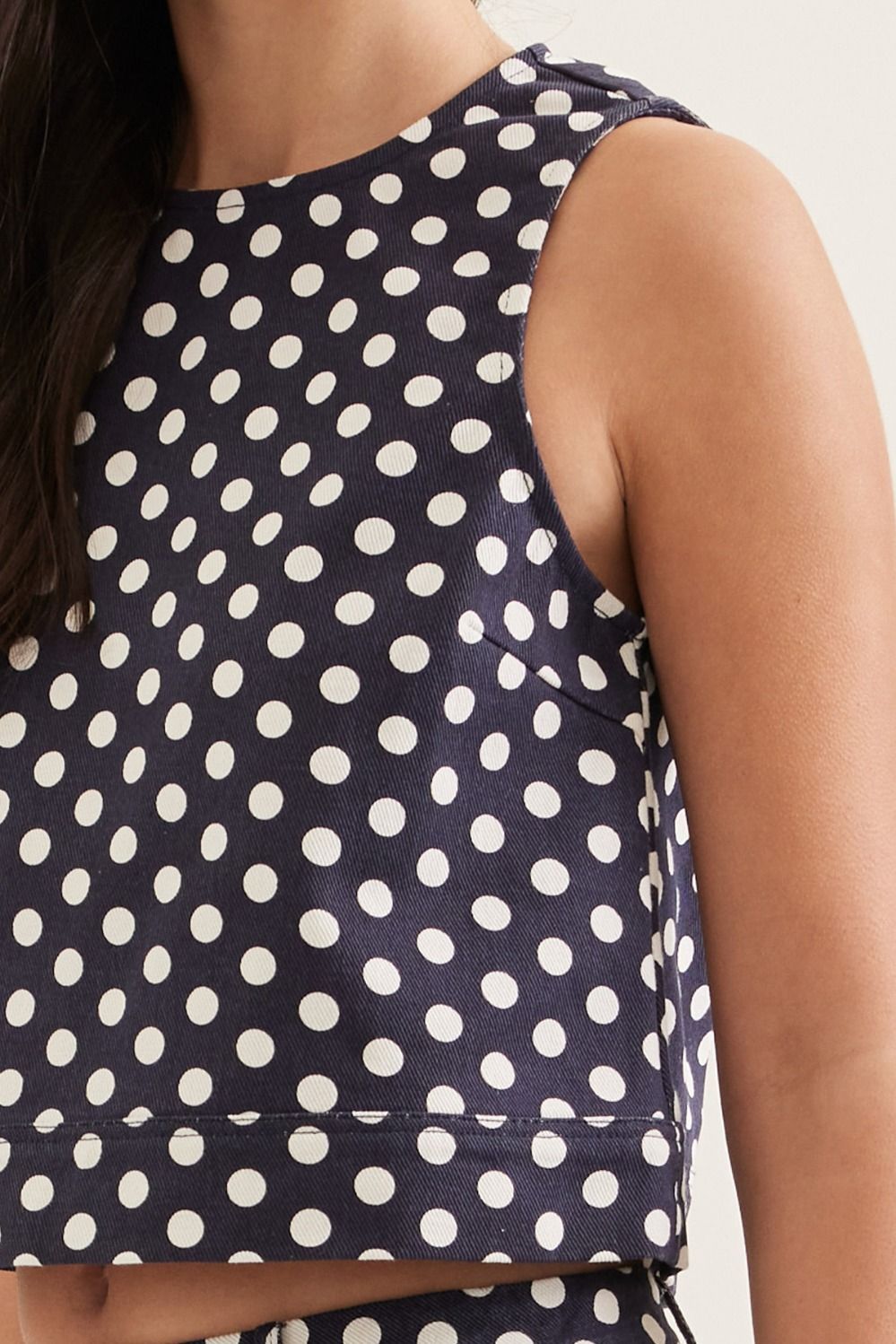 Twilight Charm Dotted Top