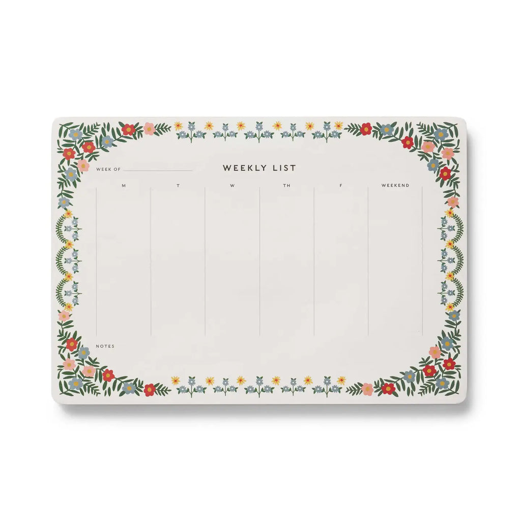 Weekly Desk Pad