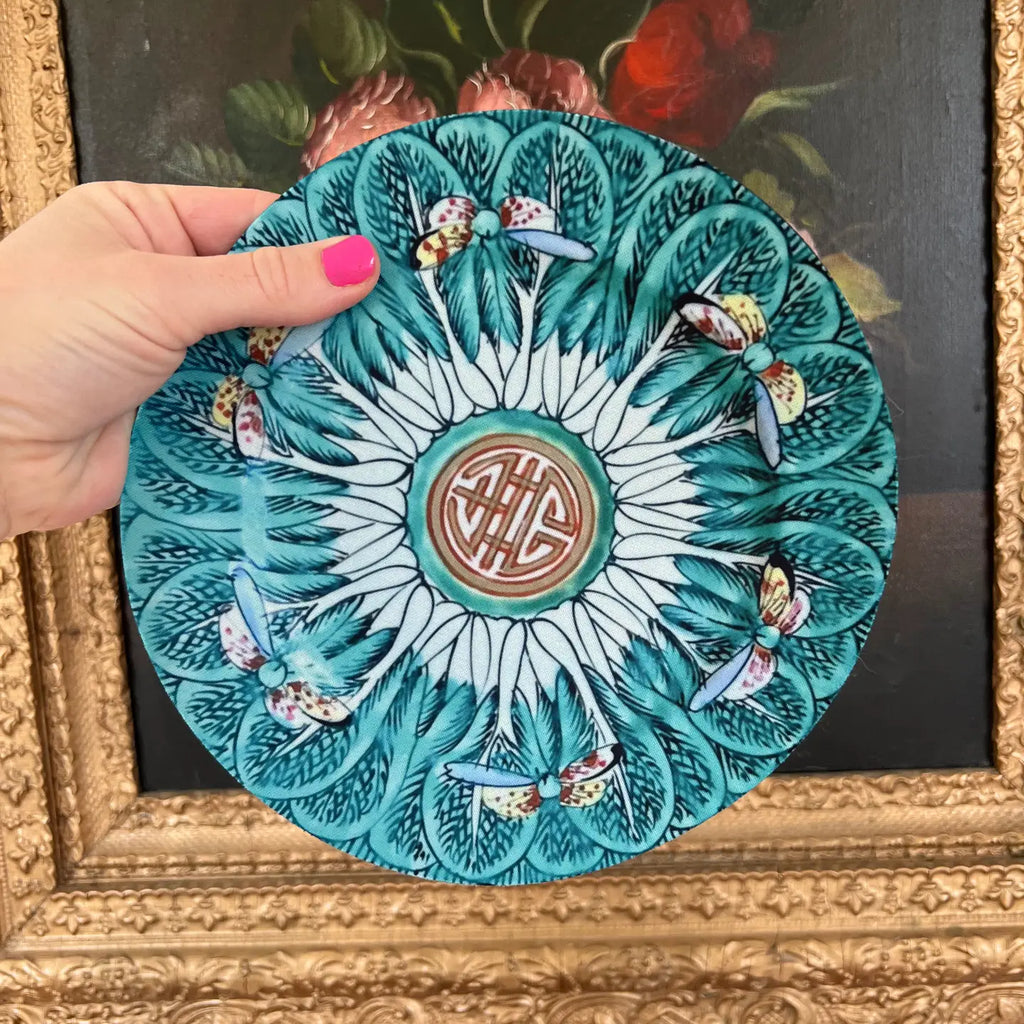 China Plate Grandmillennial Mousepad