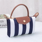 Nova Striped Nylon Mini Crossbody Bag