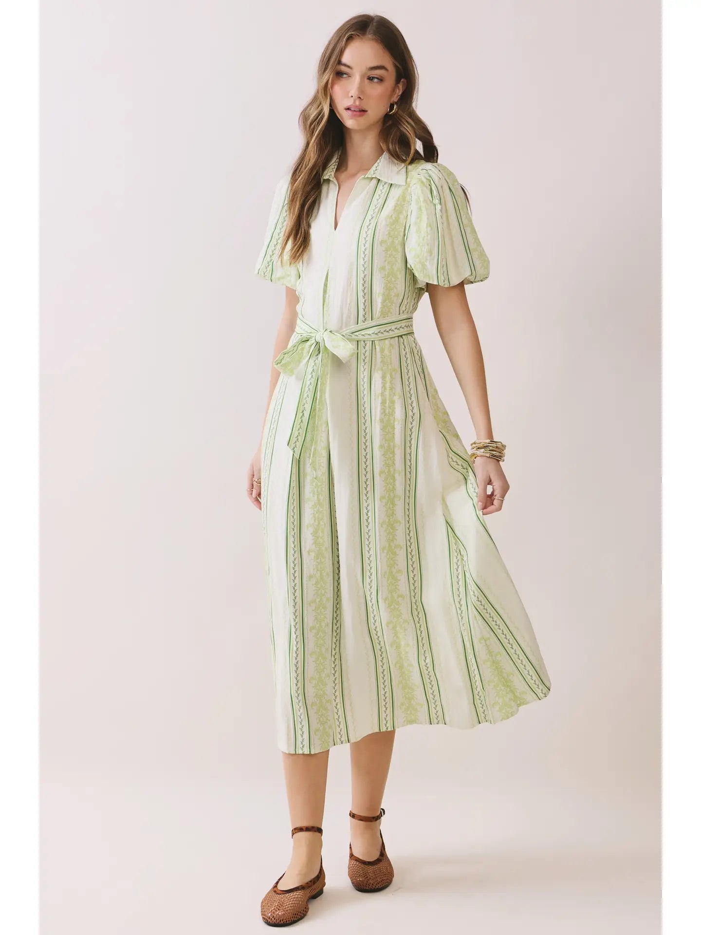 garden midi dress Garden Society Midi Dress Green / L