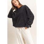 Molly Mineral Wash Overzised Top