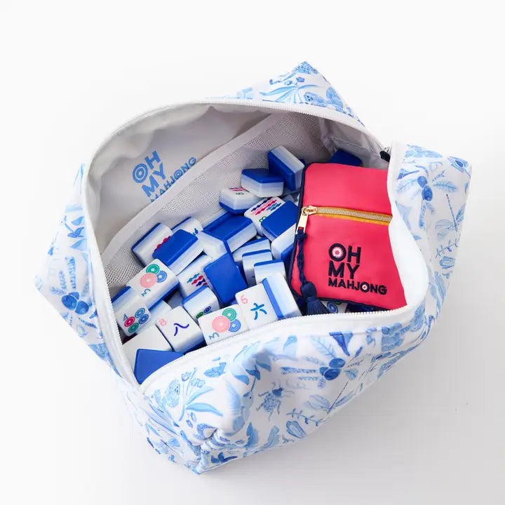 Amazon Blue Tile Storage Bag