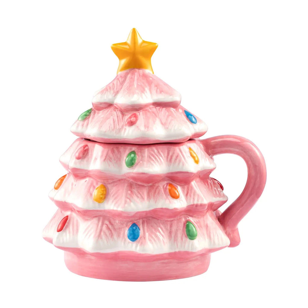 Figural Lidded Tree Mug – 16oz