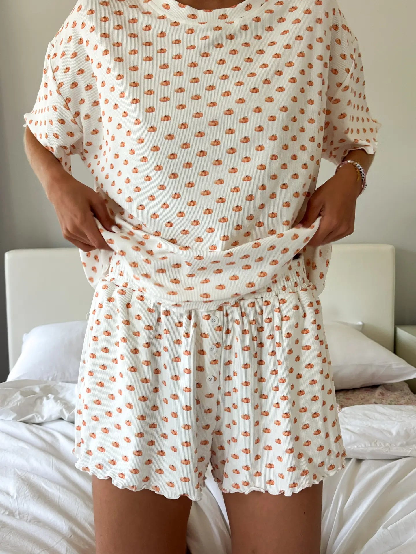 Pumpkin Pajama Top