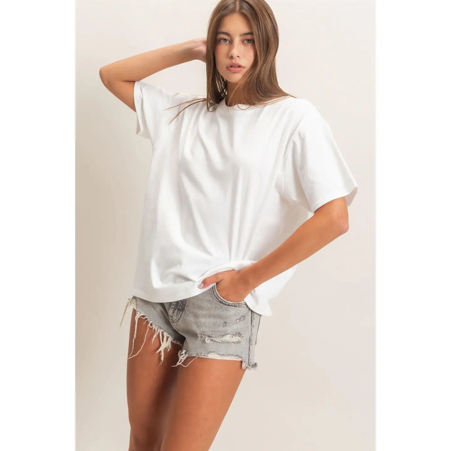 Tia Pigment Dye Tee