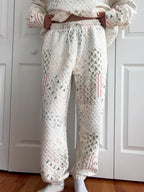 Christmas Holiday Quilted Joggers