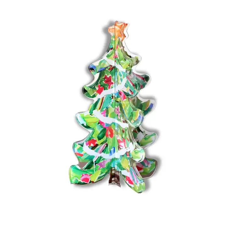 PREORDER Lauren Dunn Sparkle Plenty 3-D Acrylic Christmas Tree