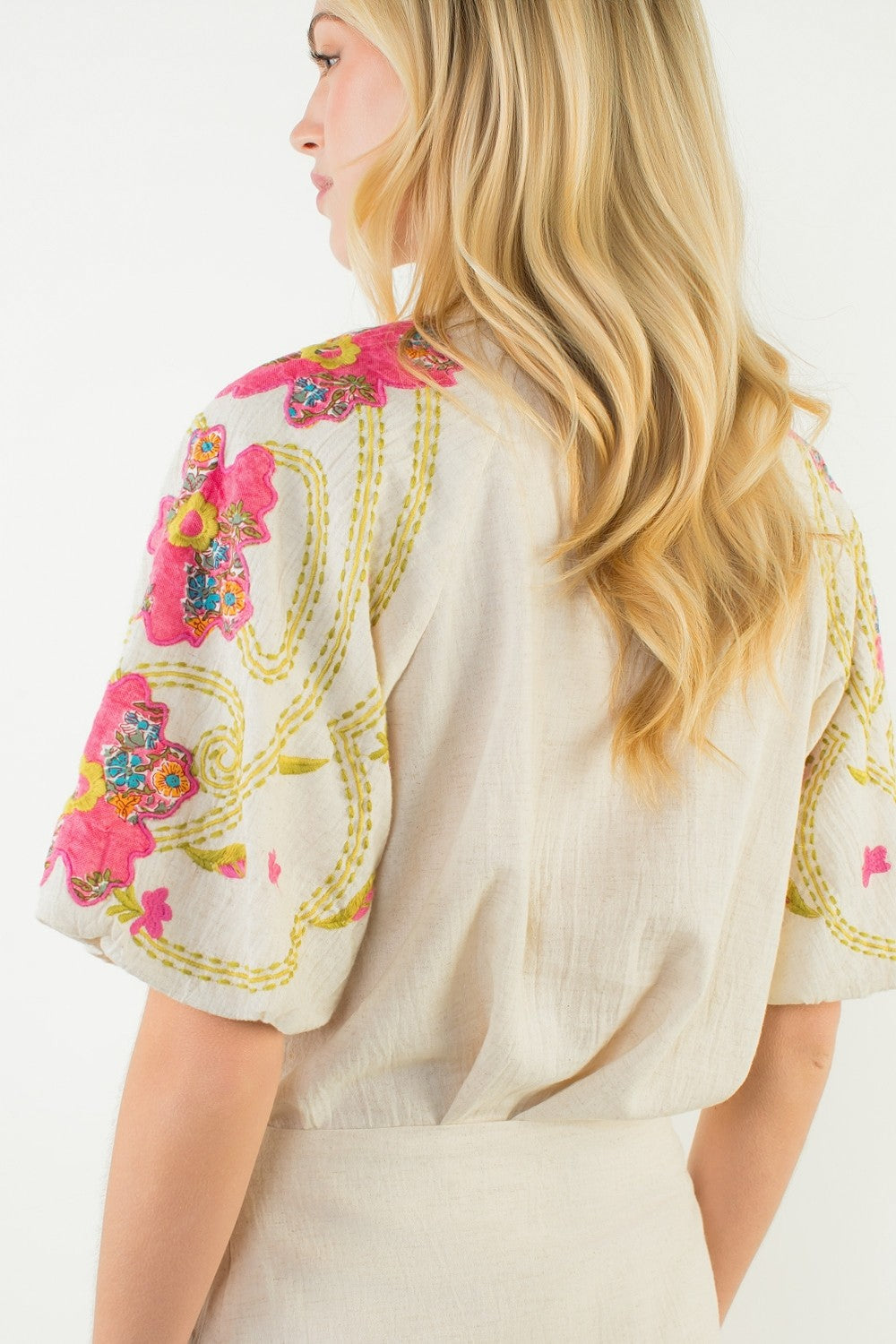 Vivienne Bubble Sleeve Top
