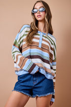 Wendy Henley Knit Top
