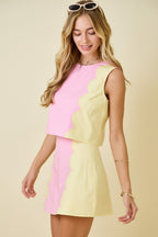 Elowen Scallop Top