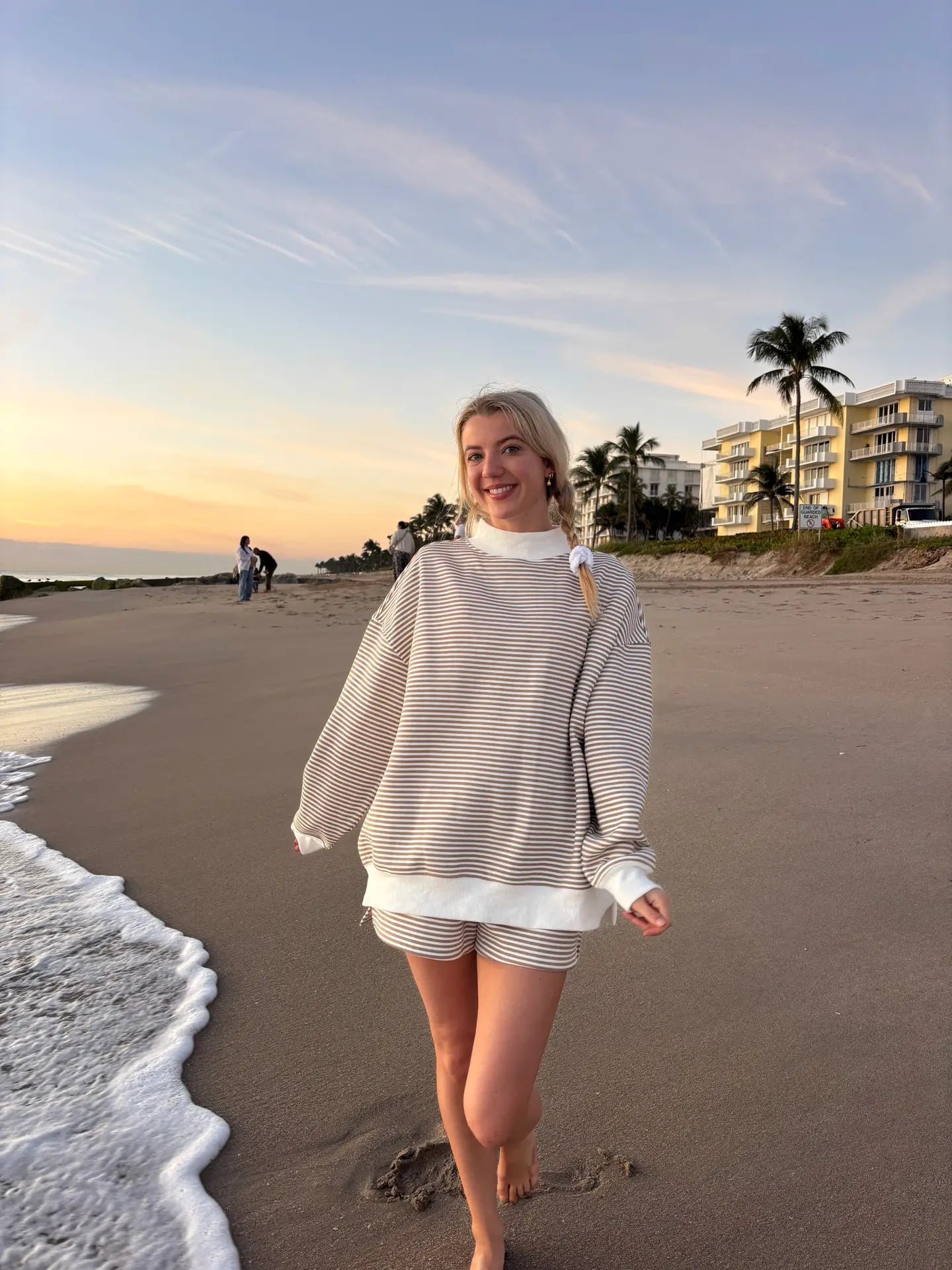 Graham Striped Mock Neck