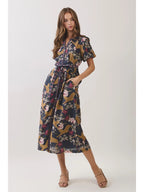 Into the Wild Midi Dress