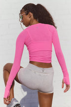 Tempo Ruched Long Sleeve