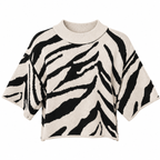 Wild Rhythm Pattern Top