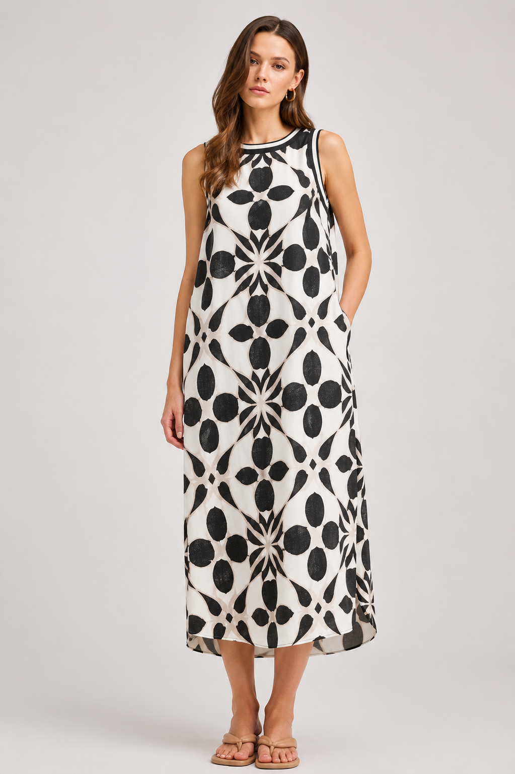 Terra Mosaic Maxi Dress