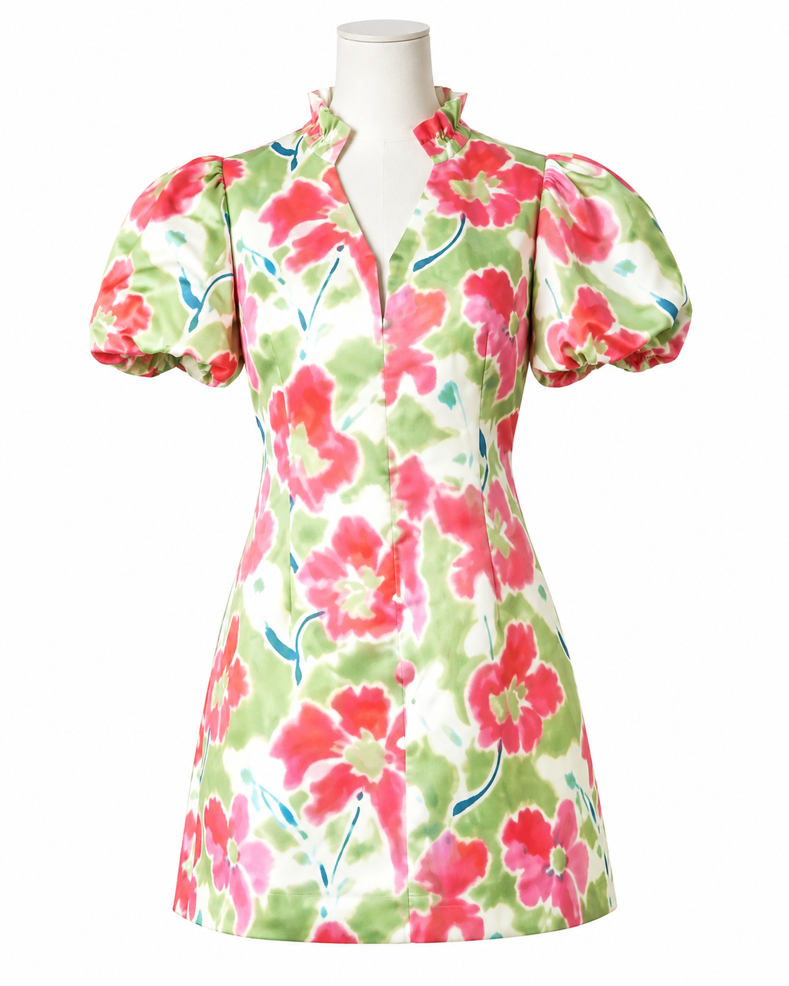 Mila Floral Puff Sleeve Dress