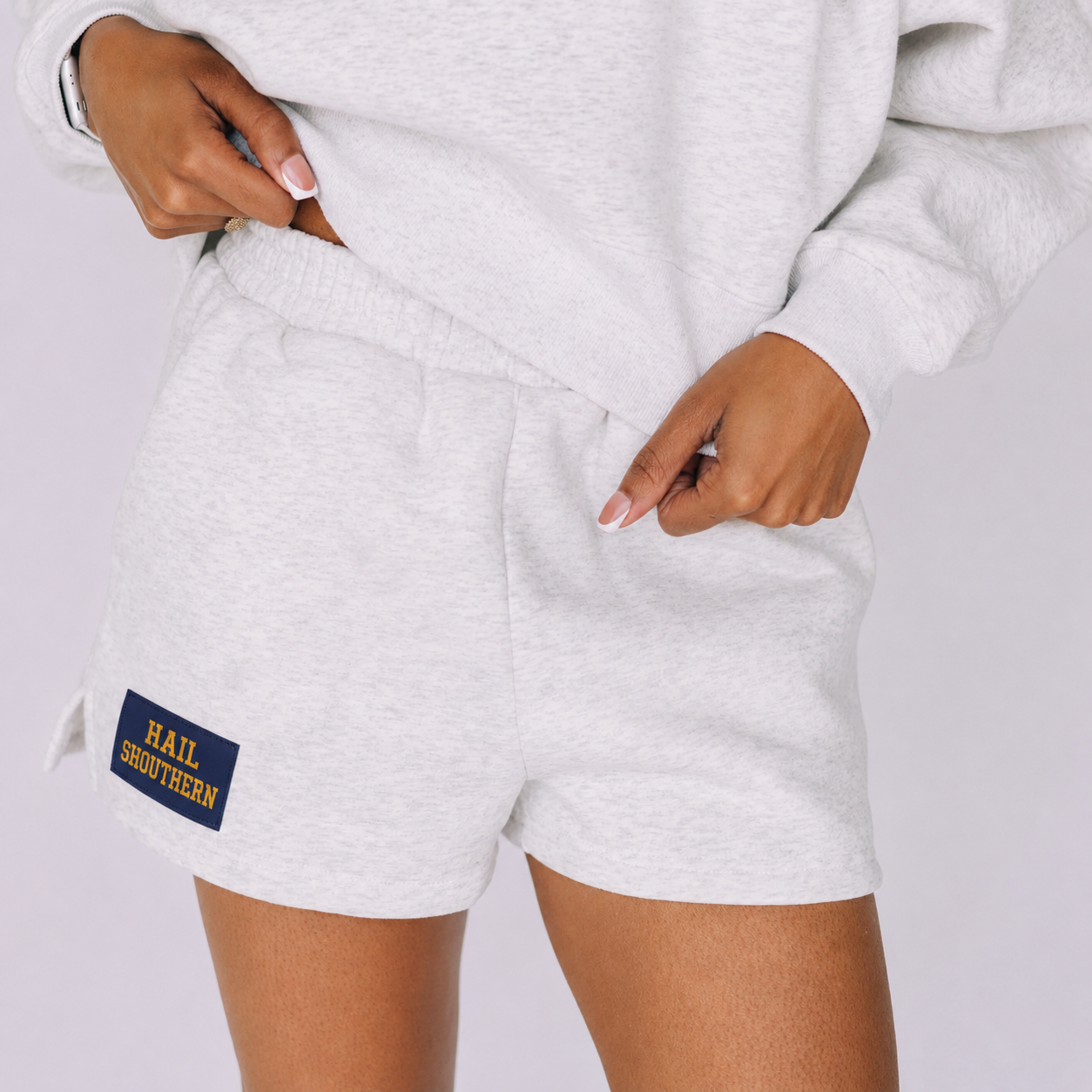 The Becca Shorts Hail Southern Woven Label