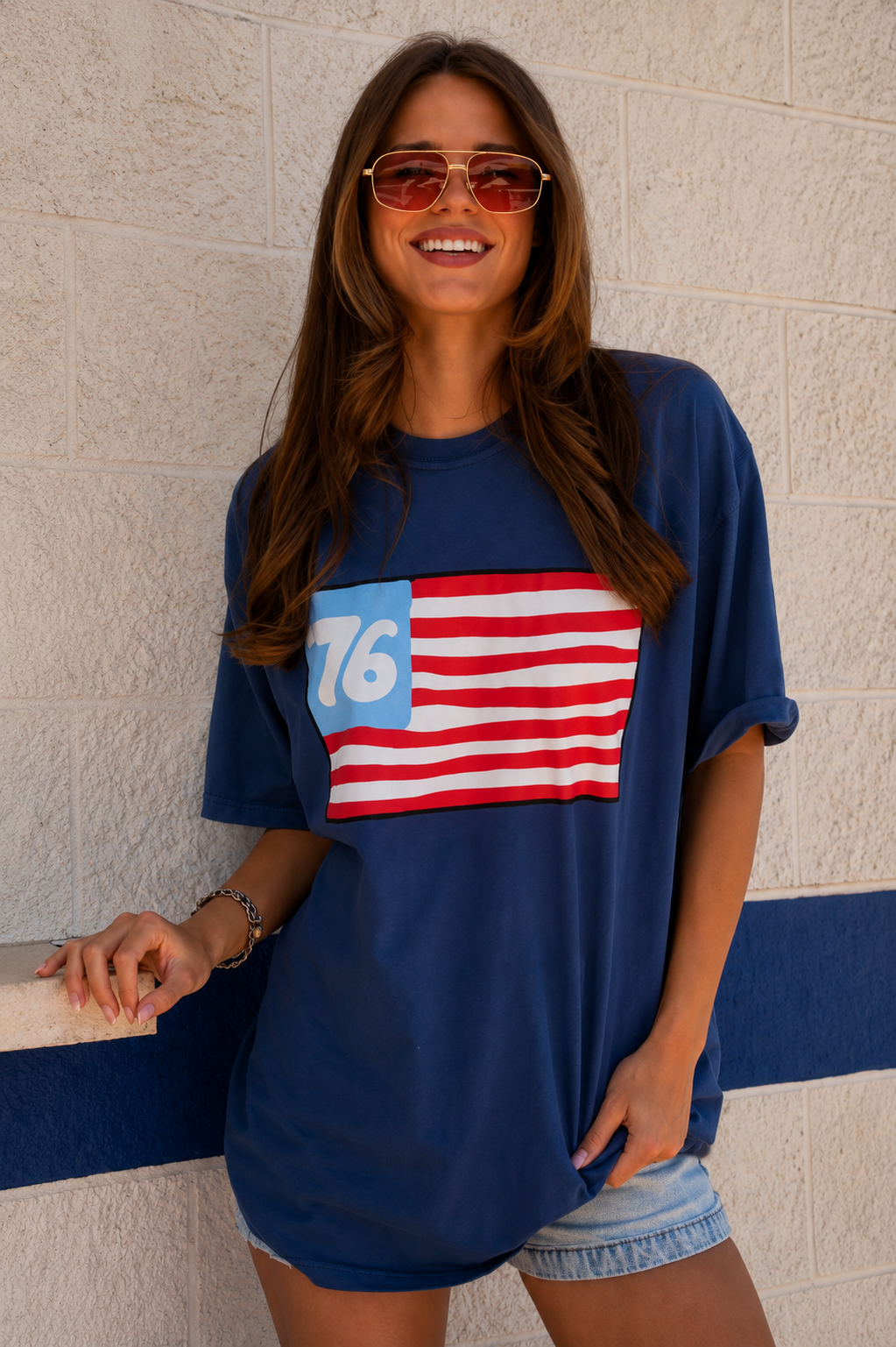 76 Flag Tee